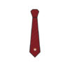 ALL HALLOWS RED CLIP TIE